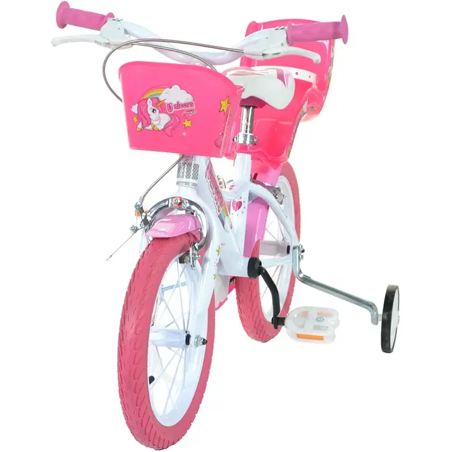 Bicicleta copii dino bikes 16' unicorn hubdb-164r-un