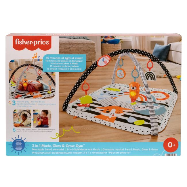 FISHER PRICE SALTEA MUZICALA 3 IN 1 CU CENTRU DE ACTIVITATI VIVMTHBP41