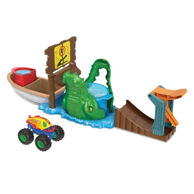 HOT WHEELS MONSTER TRUCK COLOR SHIFTERS ATACUL CROCODILULUI VIVMTHGV14