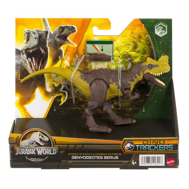 JURASSIC WORLD DINO TRACKERS STRIKE ATTACK DINOZAUR GENYODECTES SERUS VIVMTHLN63_HLN65