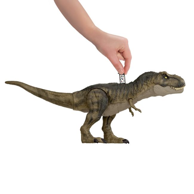 JURASSIC WORLD THRASH N DEVOUR DINOZAUR TYRANNOSAURUS REX VIVMTHDY55