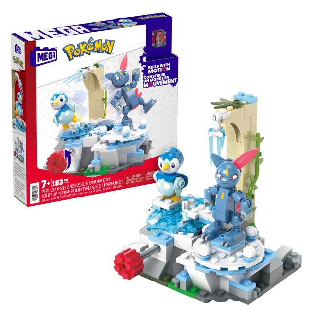POKEMON MEGA ZIUA CU ZAPADA A LUI PIPLUP SI SNEASEL VIVMTHKT20