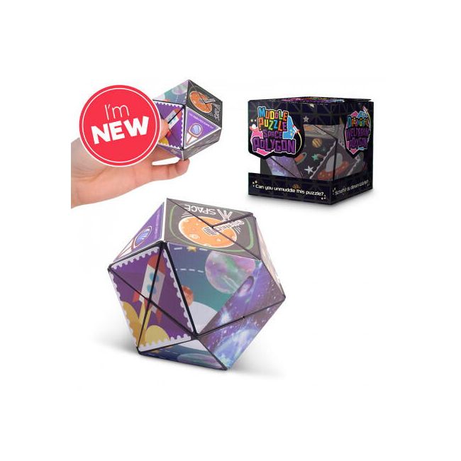 Puzzle 3d poligon - spatiul