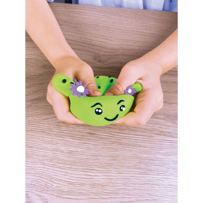 Set Air Clay cu argila usoara pentru modelaj Lovin - 6 culori -  Squishy Hero - Cactusita KRTOK70124