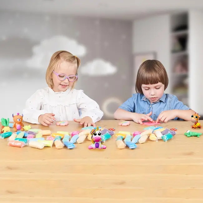 Set plastilina Lovin 12pcs*15gr - Neon&amp;Classic KRTOK41182