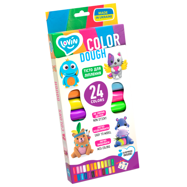 Set plastilina Lovin 24pcs*15gr - Shine&amp;Aroma KRTOK41184