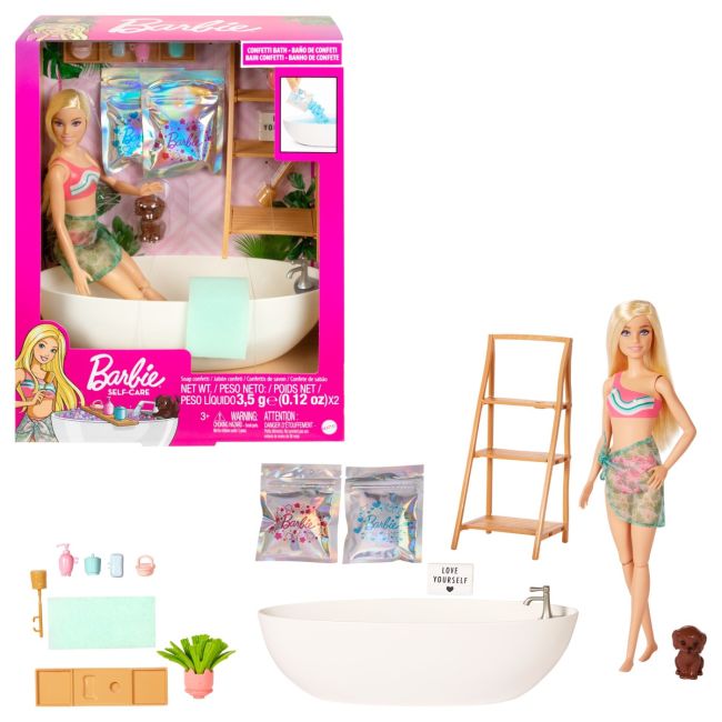 BABRIE SELF CARE SET PAPUSA SI BAIE CU CONFETTI VIVMTHKT92