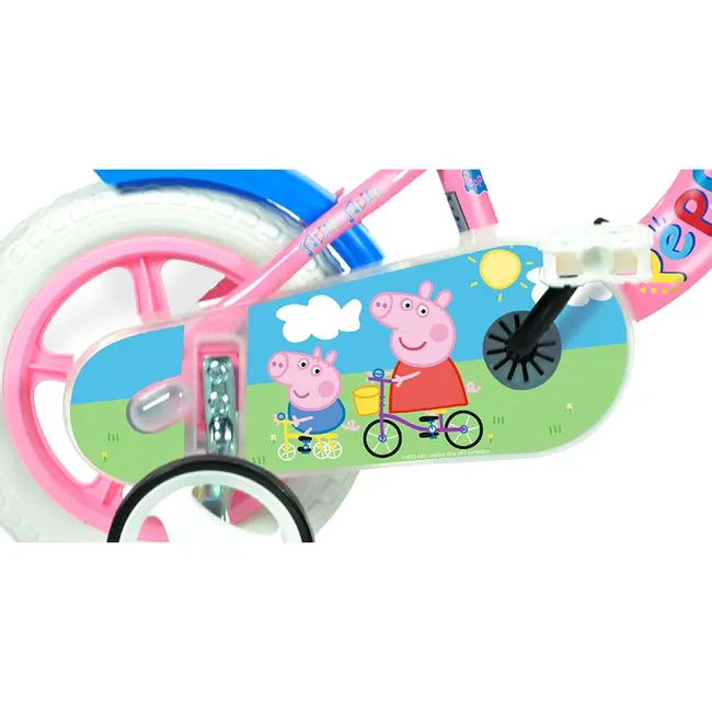 Bicicleta copii dino bikes 10' peppa pig hubdb-108l-pig