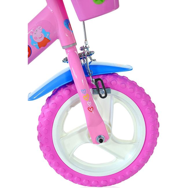 Bicicleta copii dino bikes 12' peppa pig hubdb-124rl-pgs