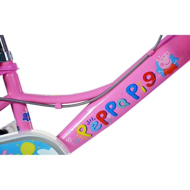 Bicicleta copii dino bikes 12' peppa pig hubdb-124rl-pgs