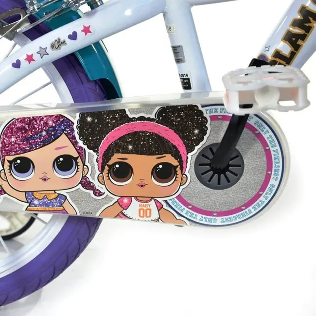 Bicicleta copii dino bikes 14' lol hubdb-614g-lol