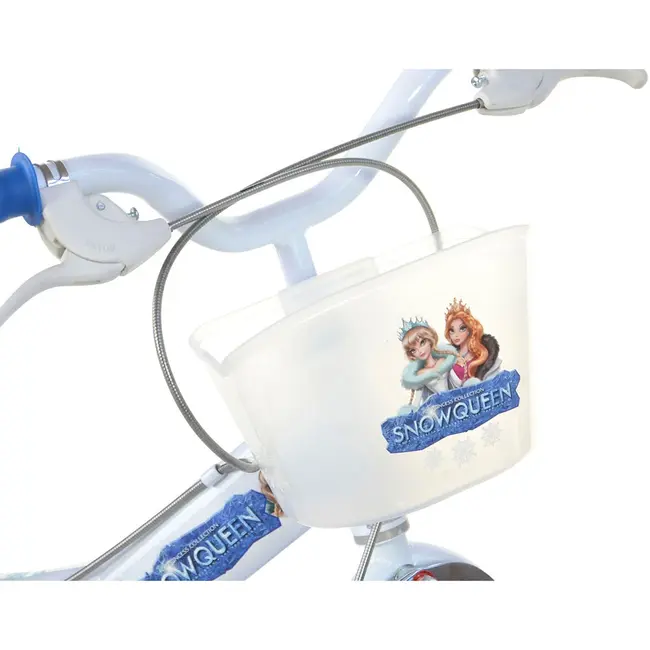 Bicicleta copii dino bikes 14' snow queen hubdb-144r-sq
