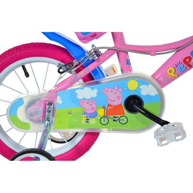 Bicicleta copii dino bikes 16' peppa pig hubdb-164r-pgs