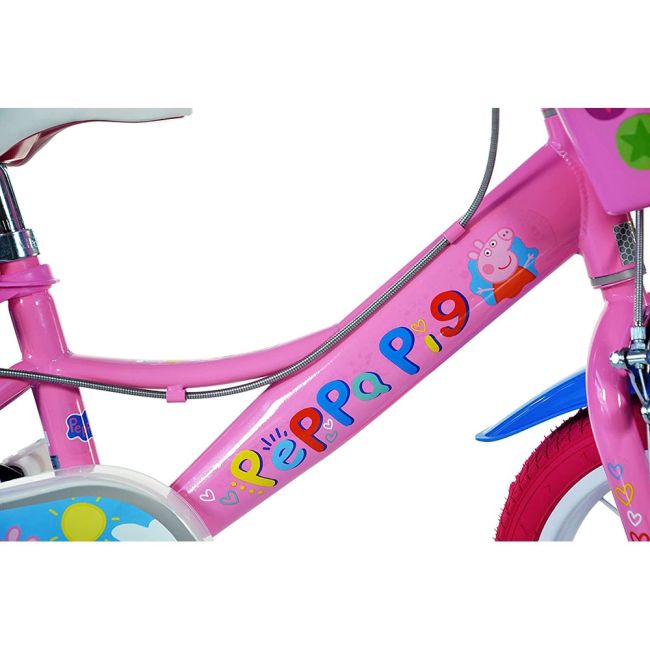 Bicicleta copii dino bikes 16' peppa pig hubdb-164r-pgs