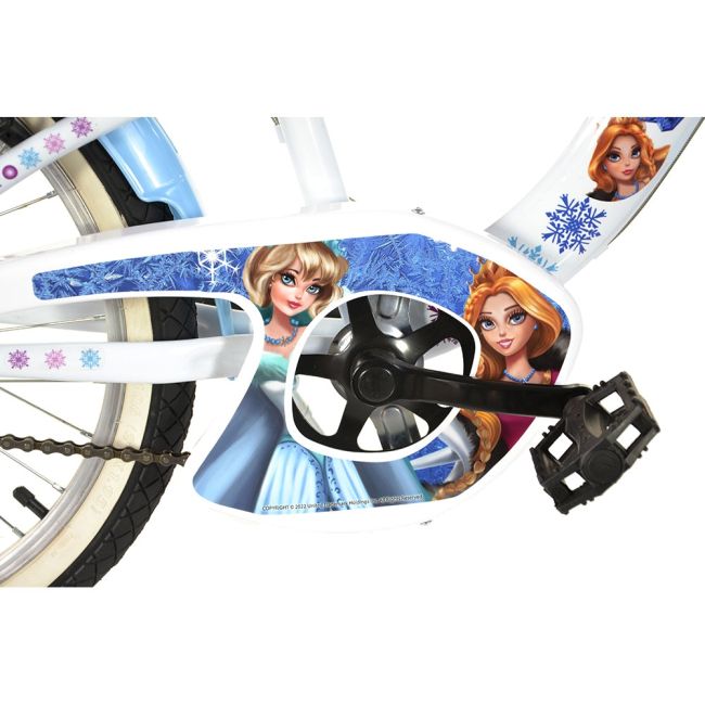 Bicicleta copii dino bikes 20' snow queen hubdb-204r-sq