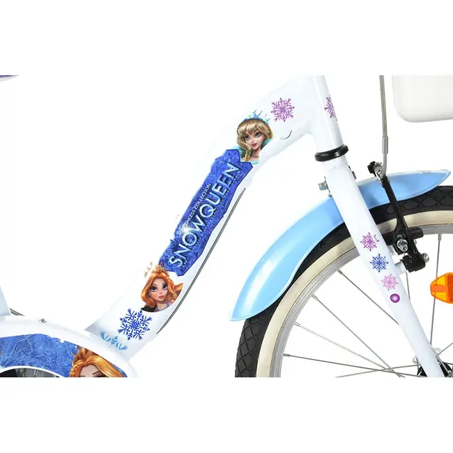 Bicicleta copii dino bikes 20' snow queen hubdb-204r-sq