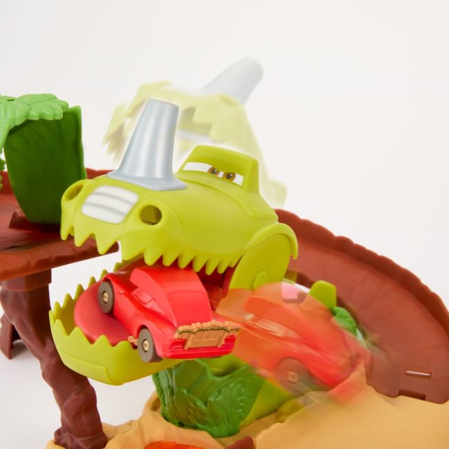 CARS SET DE JOACA DINO SI MASINUTA CAVE FULGER MCQUEEN VIVMTHMD74