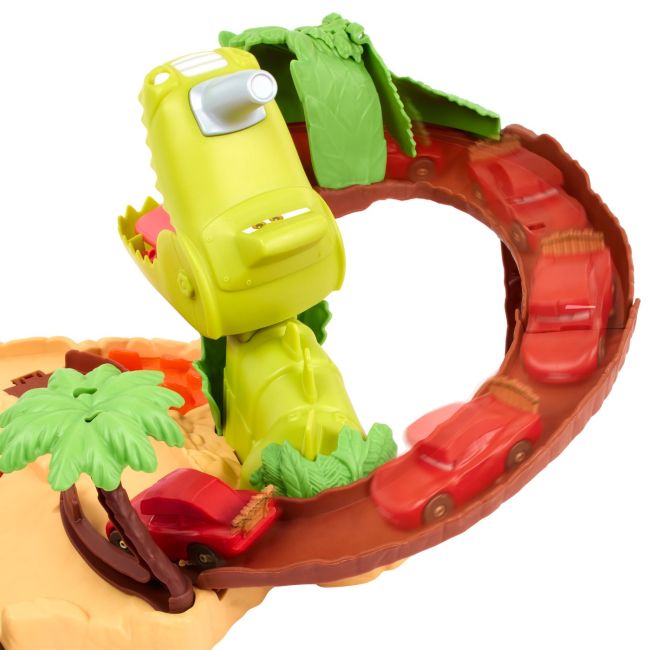 CARS SET DE JOACA DINO SI MASINUTA CAVE FULGER MCQUEEN VIVMTHMD74