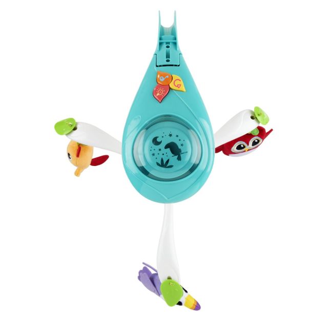 Carusel muzical cu proiectie Chiccoo Padurea magica, 0 luni+ CHC11350-1