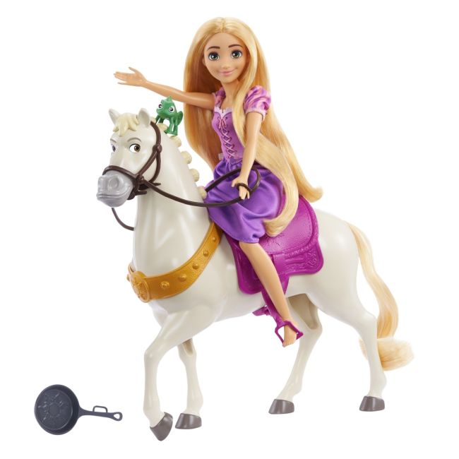 DISNEY PRINCESS SET PAPUSA RAPUNZEL SI CALUL MAXIMUS VIVMTHLW23