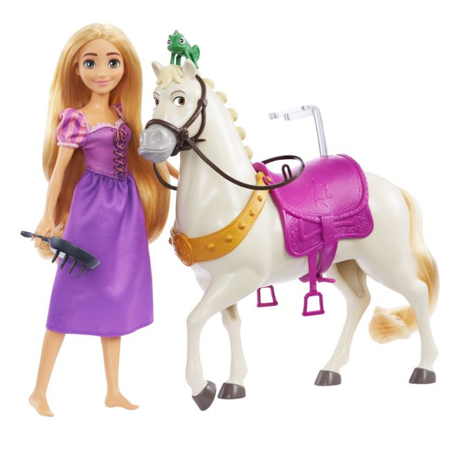 DISNEY PRINCESS SET PAPUSA RAPUNZEL SI CALUL MAXIMUS VIVMTHLW23