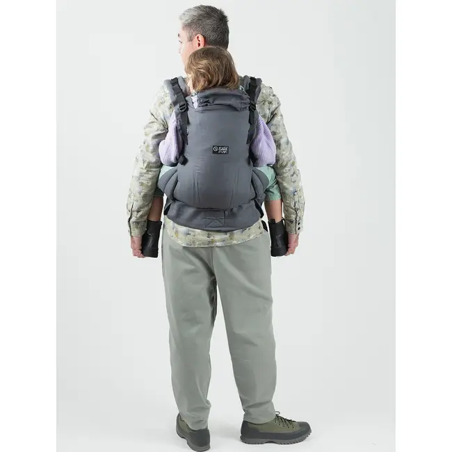 Marsupiu isara the one graphite linen