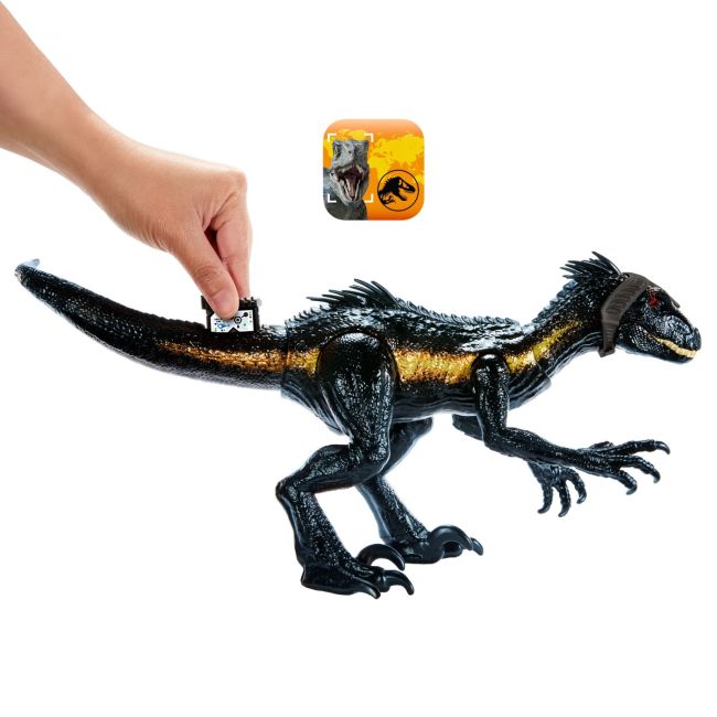 JURASSIC WORLD DINO TRACKERS TRACK N ATTACK  DINOZAUR INDORAPTOR VIVMTHKY11