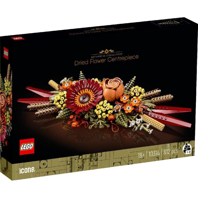 LEGO ICONS ORNAMENT DIN FLORI USCATE 10314 VIVLEGO10314