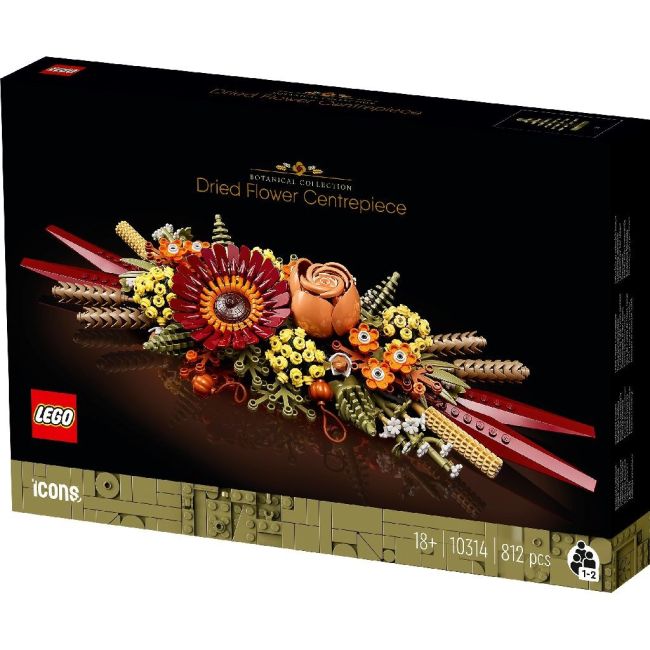 LEGO ICONS ORNAMENT DIN FLORI USCATE 10314 VIVLEGO10314