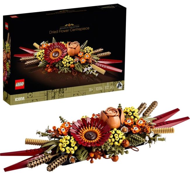 LEGO ICONS ORNAMENT DIN FLORI USCATE 10314 VIVLEGO10314