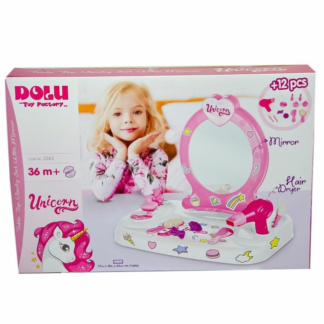 Trusa pentru machiaj - unicorn