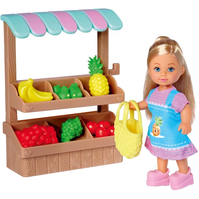 Papusa simba evi love fruit stand 12 cm cu accesorii hubs105733563