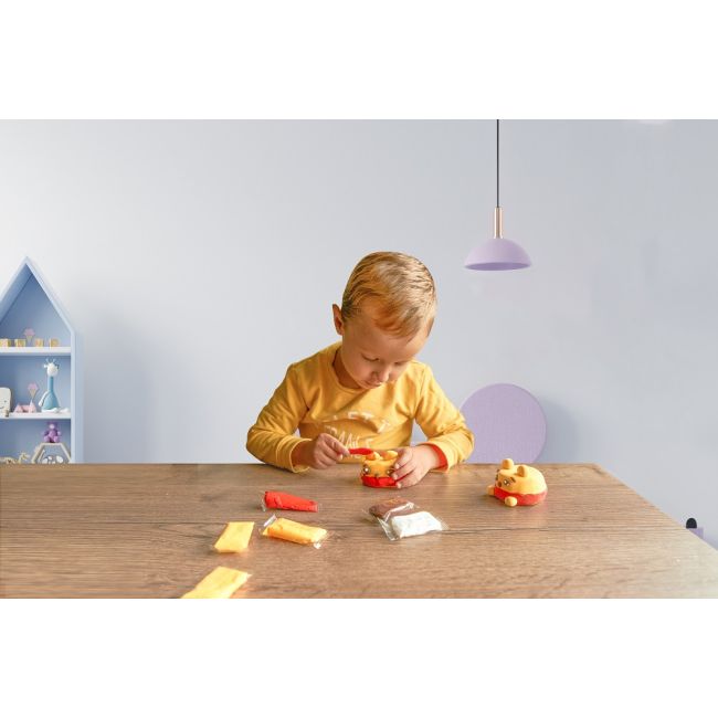 Set Air Clay cu argila usoara pentru modelaj Lovin - 6 culori - Squishy Hero - Squiny Pooh KRTOK70128