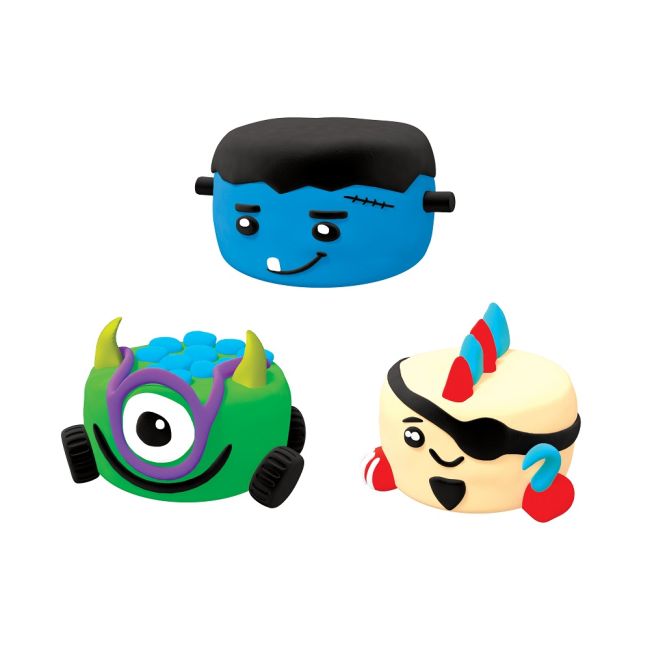 Set Air Clay pentru modelaj Lovin - 18 culori -  Squishy Monsters KRTOk70130