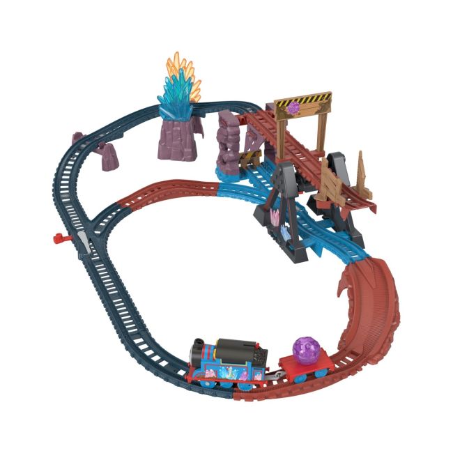 THOMAS SET DE JOACA CRYSTAL CAVES ADVENTURE CU LOCOMOTIVA MOTORIZATA THOMAS VIVMTHMC28