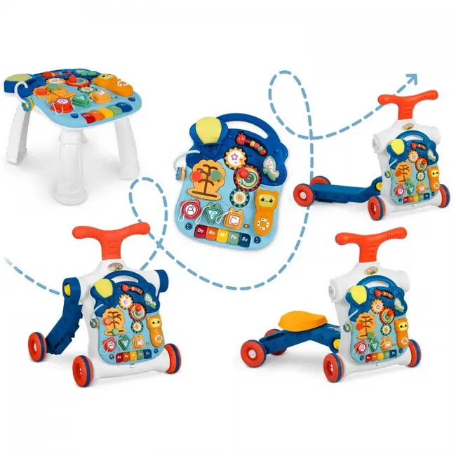 Antemergator educational 4 in 1 ricokids 781900 - albastru edeedi781900