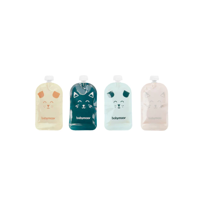 Babymoov - set 20 pungi reutilizabile de hranire isy bbba004550