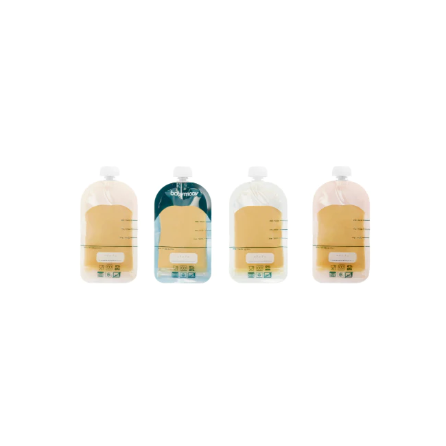 Babymoov - set 20 pungi reutilizabile de hranire isy bbba004550