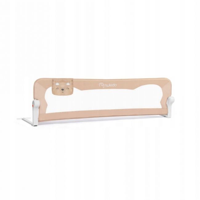 Bariera de protectie pentru pat 150 x 35 x 42 cm nukido 722201 - bej edeedi722201