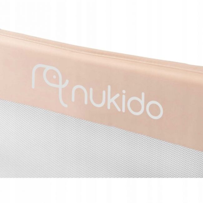 Bariera de protectie pentru pat 150 x 35 x 42 cm nukido 722201 - bej edeedi722201