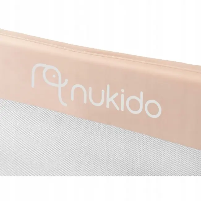 Bariera de protectie pentru pat 150 x 35 x 42 cm nukido 722201 - bej edeedi722201