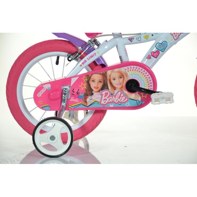 Bicicleta copii 14" - barbie la plimbare