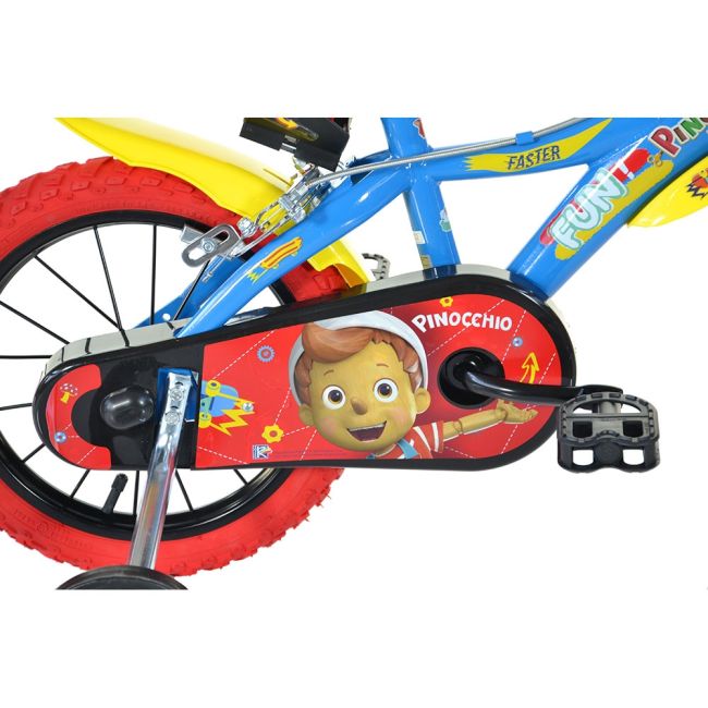 Bicicleta copii dino bikes 14' pinocchio hubdb-614-pn