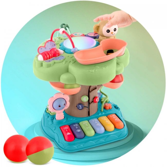 Jucarie educativa si muzicala tip arbore ricokids 781600 edeedi781600
