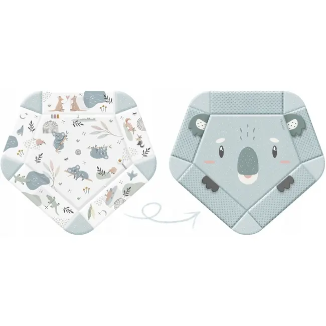 Salteluta de joaca pentru copii 136 x 136 cm nukido koala 730100 edeedi730100