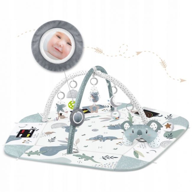 Salteluta de joaca pentru copii 136 x 136 cm nukido koala 730100 edeedi730100