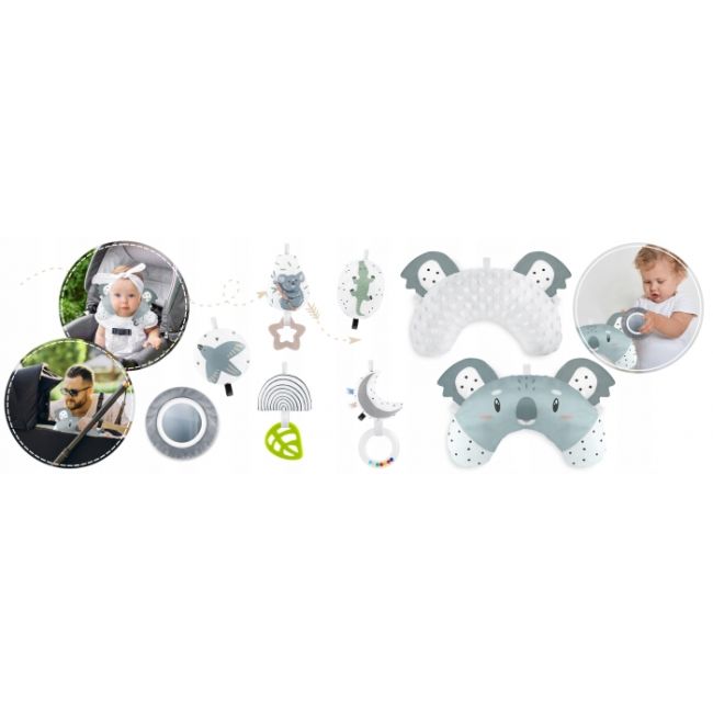 Salteluta de joaca pentru copii 136 x 136 cm nukido koala 730100 edeedi730100