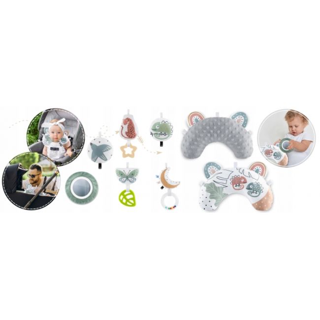 Salteluta de joaca pentru copii nukido lew 730101 - crem edeedi730101