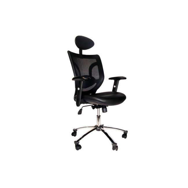 Scaun birou cu tetiera off 910 negru drm1581