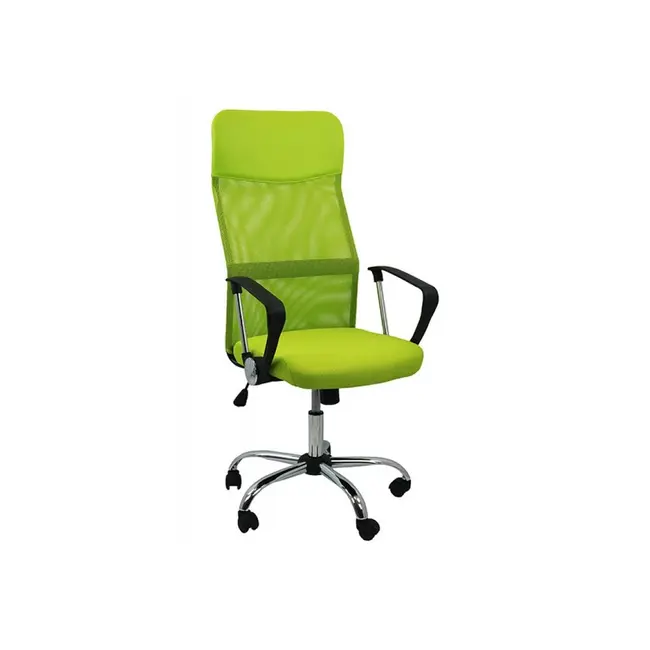 Scaun birou ergonomic mesh off 907, baza cromata, cu tetiera, mecanism de balans, 110 kg drm999